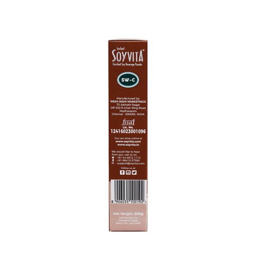 Soyvita - Sweetened Chocolate - 2 X 200gms (400 Gms)