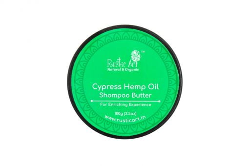 Rustic Art Cypress Hemp Oil Shampoo Butter