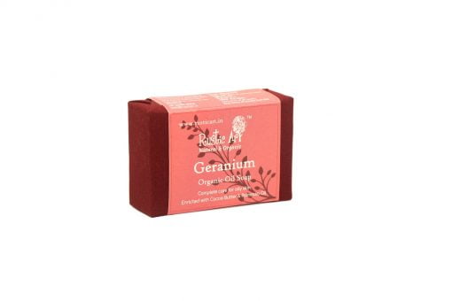Rustic Art Geranium Soap