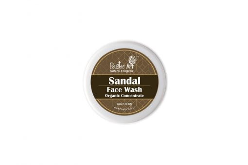 Rustic Art Organic Sandal Face Wash Concentrate