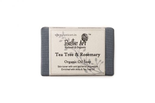 Rustic Art Tea Tree Rosemary Soap
