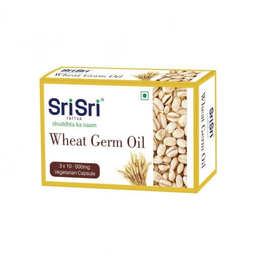 Sri Sri Tattva Wheat Germ Oil 30 Veg Capsules