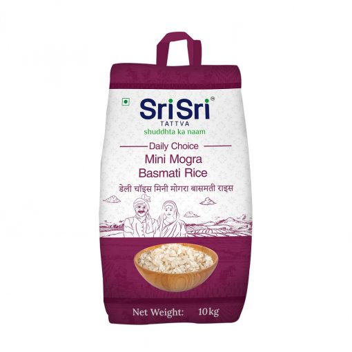 Sri Sri Tattva Basmati Rice Daily Choice Mini Mogra, 10kg