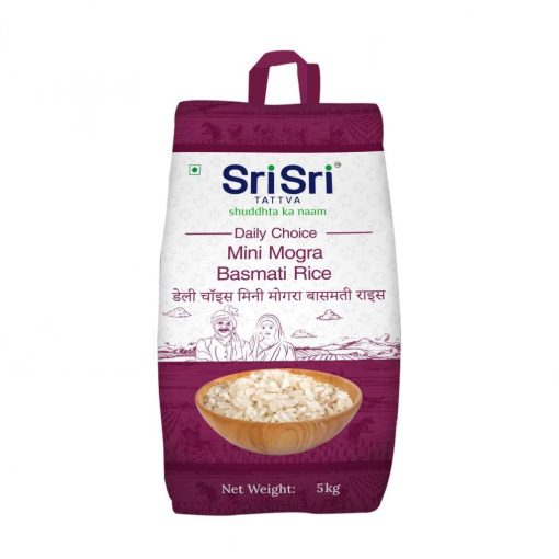 Sri Sri Tattva Basmati Rice Daily Choice Mini Mogra, 5kg