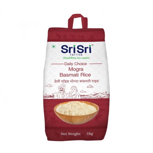 Sri Sri Tattva Basmati Rice Daily Choice Mogra, 5kg