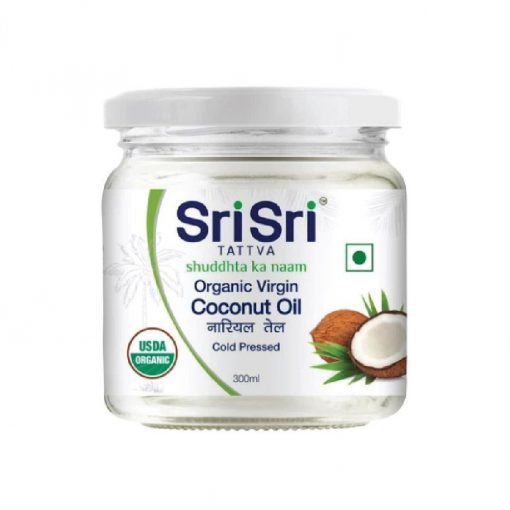 Sri Sri Tattva Organic Virgin Coconut Oil, 300ml Jar