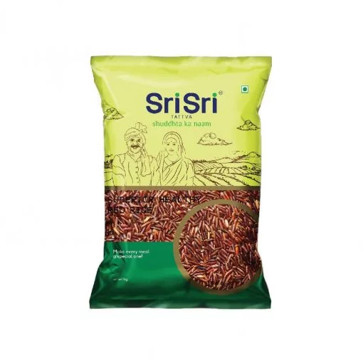 Sri Sri Tattva Superior Healthy Red Rice, 1kg