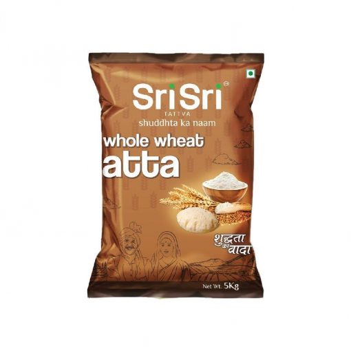 Sri Sri Tattva Whole Wheat Atta, 5kg