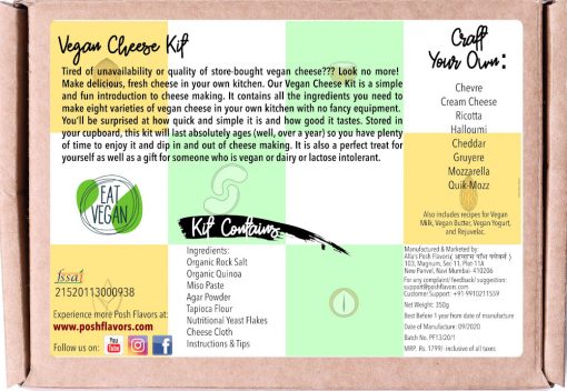 Posh Flavors Vegan Cheese Kit