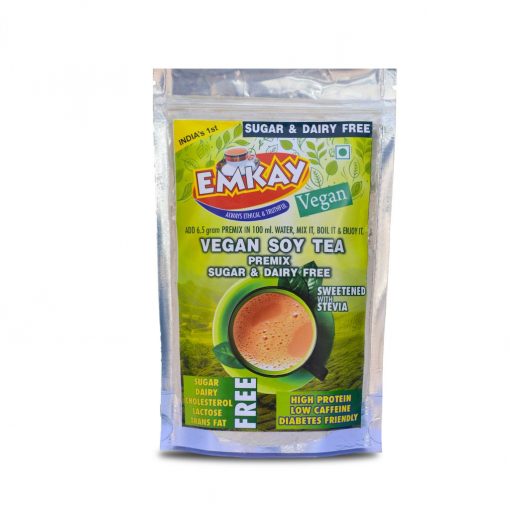 Emkay Vegan Soy Tea Premix 200g (sugar Free)