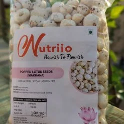 Nutriio Popped Lotus Seeds (makhana) - 100 Gms