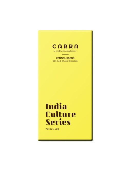 Carra Fennel Seeds In Dark 55%| India Culture Series(50g X 3 Bars)