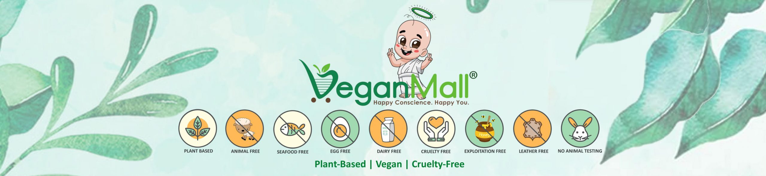 VeganMall Homepage - Plant Based | Vegan | Cruelty Free (Slider)