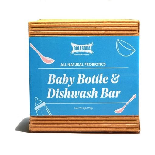 Goli Soda All Natural Probiotics Baby Bottle & Dishwash Bar