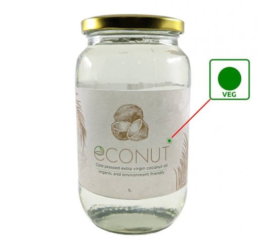 Econut Extra Virgin Coconut Oil 1 Litre