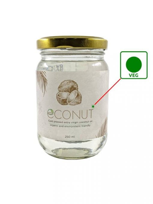 Econut Extra Virgin Coconut Oil 250 Ml