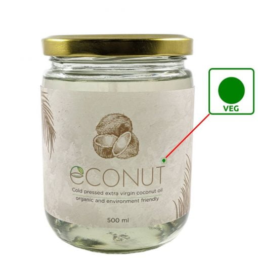 Econut Extra Virgin Coconut Oil 500 Ml