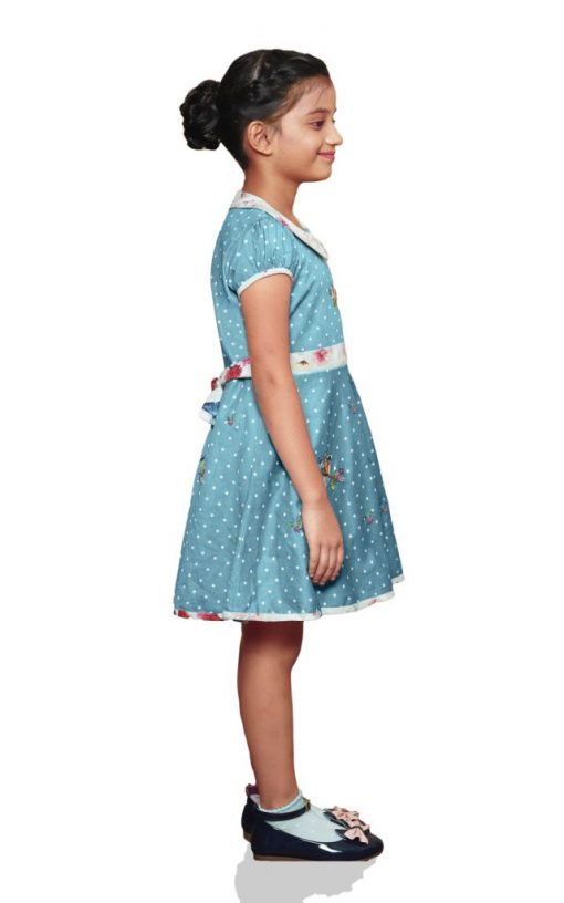 De Chevalerie En Rouge Scottish Crested Frock (for 7 To 8 Years)