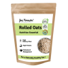 Jus' Amazin Rolled Oats (500g) | Single Ingredient - 100% Natural Rolled Oats | Clean Nutrition | High Protein | Rich In Dietary Fibre | Cholesterol Management