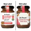 Jus' Amazin Creamy Almond Butter Dark Chocolate (125g) | 18% Protein | Clean Nutrition | 76% Almonds | Superfood Raw Cacao | No Refined Sugar | Zero Chemicals | Vegan & Dairy Free | 100% Natural