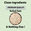 Jus' Amazin Rolled Oats (1kg) | Single Ingredient - 100% Natural Rolled Oats | Clean Nutrition | High Protein | Rich In Dietary Fibre | Cholesterol Management