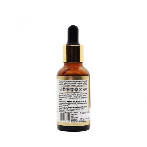 Amayra Naturals Ziya Vitamin C Serum [15% ] Hyaluronic + Turmeric Hydrosol | 30ml