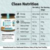 Jus' Amazin Crunchy Almond Butter - Unsweetened (200g) | 25.5% Protein | Clean Nutrition | Single Ingredient - 100% Almonds | Zero Additives | Vegan & Dairy Free