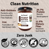 Jus' Amazin Creamy Organic Peanut Butter Choco Delight (500g) | 26.7% Protein | Clean Nutrition | 82% Organic Peanuts | Superfood Raw Cacao | No Refined Sugar | Zero Chemicals | Vegan & Dairy-free | 100% Organic