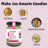 Jus' Amazin Crunchy Seed Butter Mixed Seeds, With Flax And Sunflower Seeds (125g) | 29% Protein | Clean Nutrition | 85% Mixed Seeds | Rich In Omega-3 | No Refined Sugar | Zero Chemicals | Vegan & Dairy Free | 100% Natural