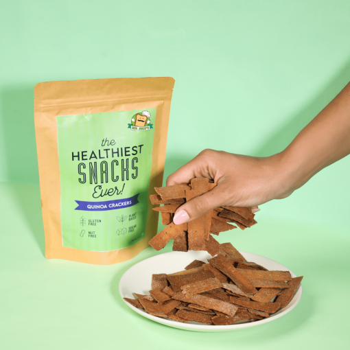 Mr Shift Quinoa Crackers (vegan, Gluten Free, Sugar Free) - 100gm