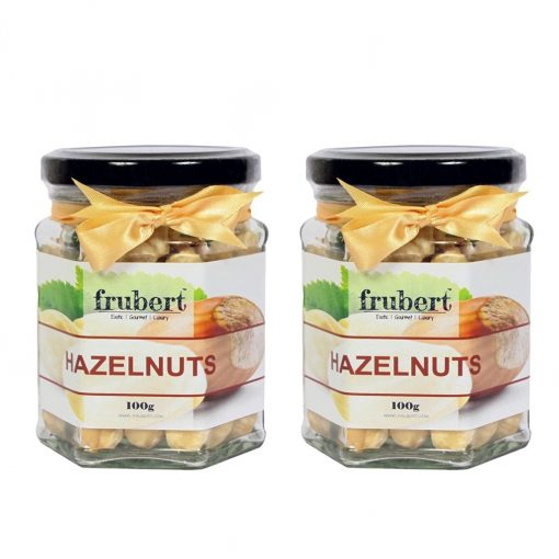 Frubert Hazelnut Roasted, Natural And Ideal For Healthy Snacking - 200 Grams | Pack Of 2