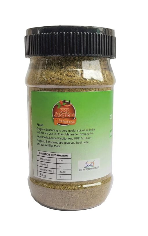 Kkf & Spices Oregano Seasoning ( Mix Herbs Spices Pack Of One ) 100 Gm Jar