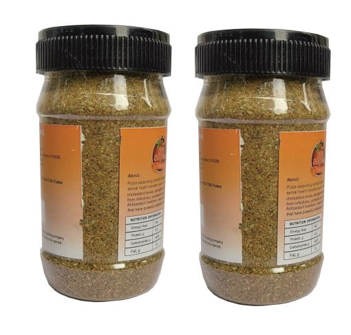 Kkf & Spices Peri Peri Seasoning ( Mix Masala Pack Of Two ) 100 Gm Jar