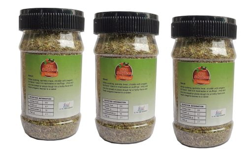 Kkf & Spices Oregano ( Herbs And Spices Pack Of Three ) 50 Gm Jar
