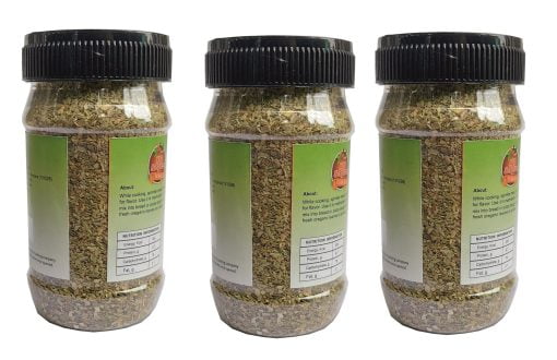 Kkf & Spices Oregano ( Herbs And Spices Pack Of Three ) 100 Gm Jar