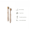 Ecotyl Bamboo Tooth Brush - Set Of 2 (2 Pc)