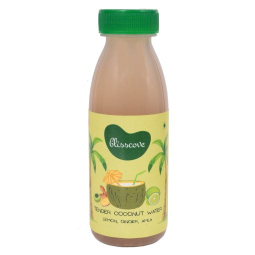 Blisscove Tender Coconut Water With Ginger Lemon Amla - 200ml X 6