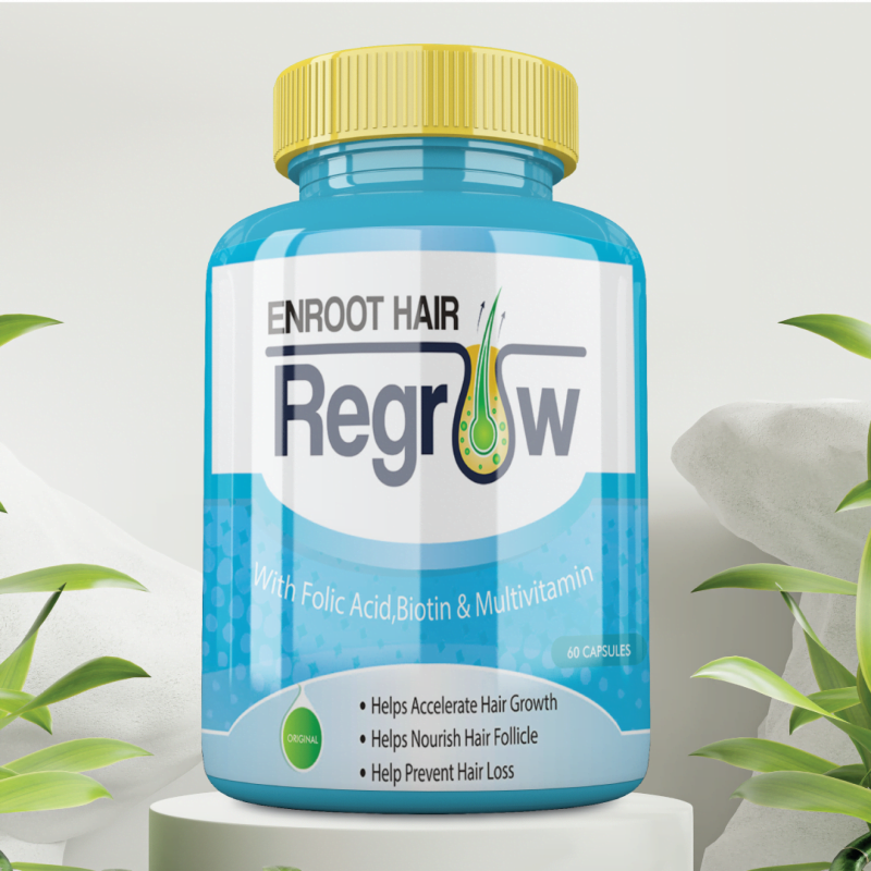 Divya Shree Enroot Hair Regrow Capsule Helps Prevent Hair Loss, Nourish