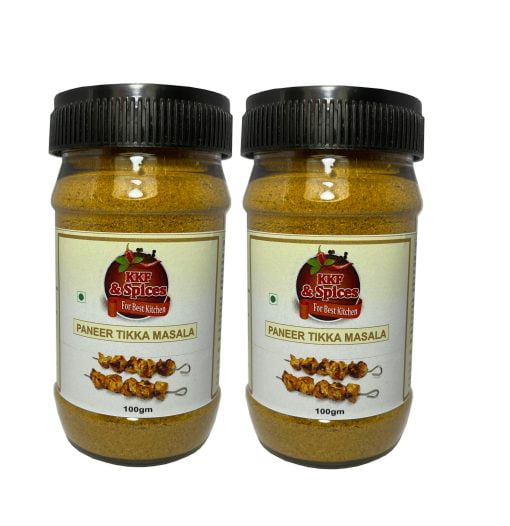 Kkf & Spices Paneer Tikka Masala ( Mix Spices Pack Of Two ) 100 Gm Jar