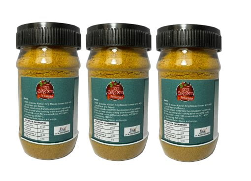 Kkf & Spices Kitchen King Masala ( Mix Spices Pack Of Three ) 50 Gm Jar