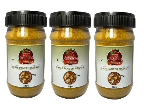 Kkf & Spices Shahi Paneer Masala ( Special Paneer Masala Pack Of Three ) 50 Gm Jar