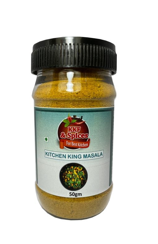 Kkf & Spices Kitchen King Masala ( Mix Spices Pack Of One ) 50 Gm Jar