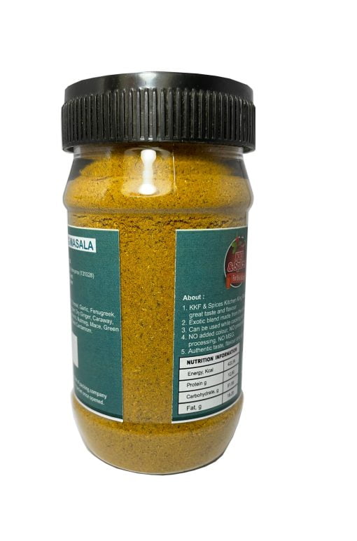 Kkf & Spices Kitchen King Masala ( Mix Spices Pack Of One ) 100 Gm Jar
