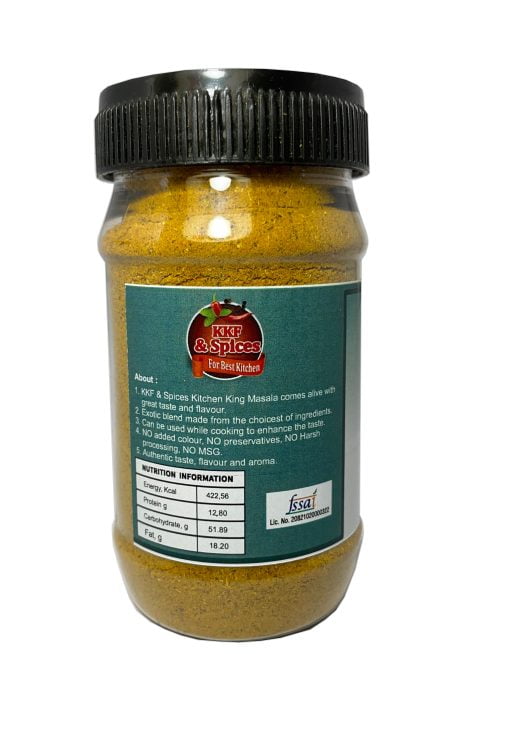 Kkf & Spices Kitchen King Masala ( Mix Spices Pack Of One ) 100 Gm Jar