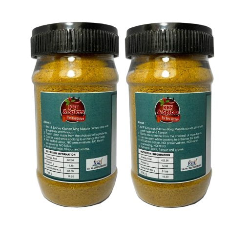 Kkf & Spices Kitchen King Masala ( Mix Spices Pack Of Two ) 100 Gm Jar