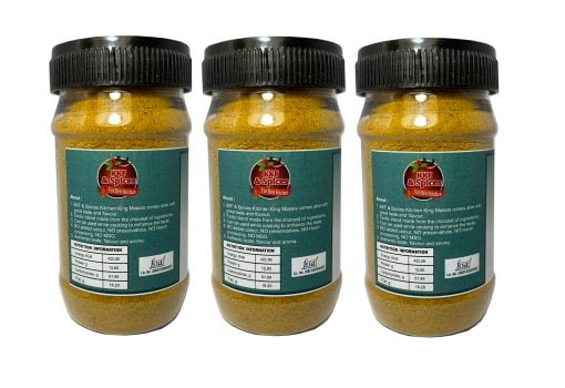 Kkf & Spices Kitchen King Masala ( Mix Spices Pack Of Three ) 100 Gm Jar