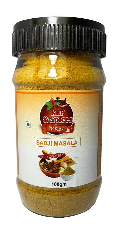 Kkf & Spices Sabji Masala ( Mix Spices Pack Of One ) 100 Gm Jar