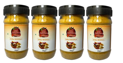 Kkf & Spices Sabji Masala ( Mix Spices Pack Of Four ) 100 Gm Jar