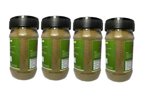 Kkf & Spices Jaljeera Powder ( Chatpata Jaljeera Masala Pack Of Four ) 100 Gm Jar