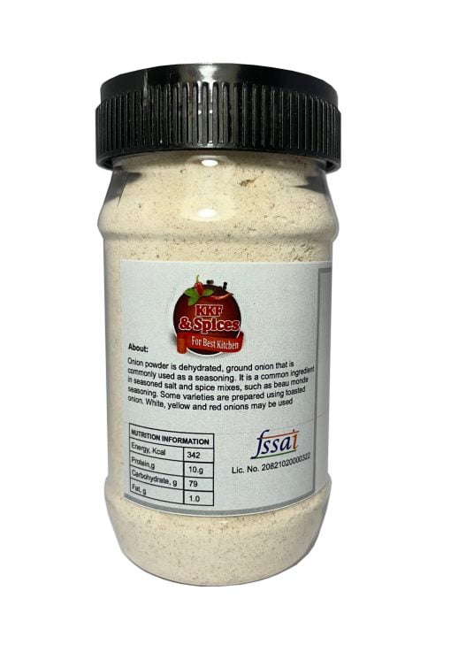 Kkf & Spices White Onion Powder ( Payaj Powder Pack Of One ) 100 Gm Jar